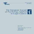The European Journal of Psychology Applied to Legal Context 