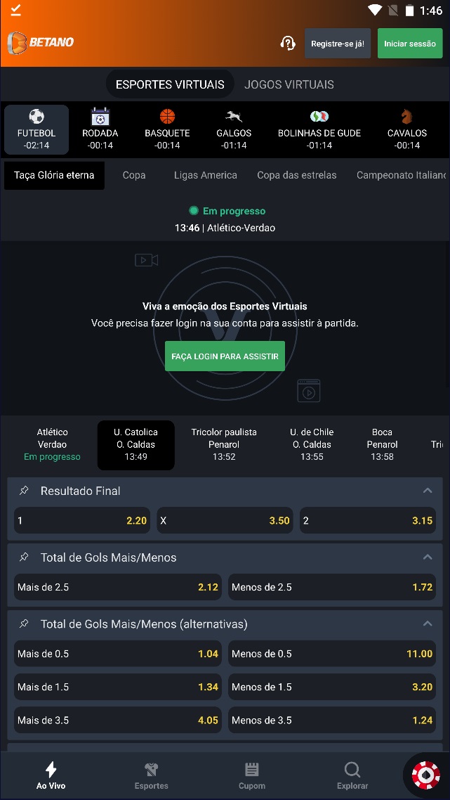 Como funcionam os mercados do basquete na Betano