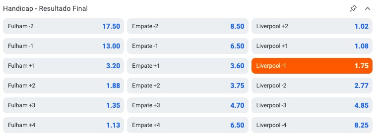 Perceba como Handicap Europeu funciona nas Apostas online