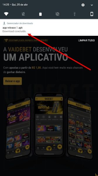 Vai de Bet android app 5