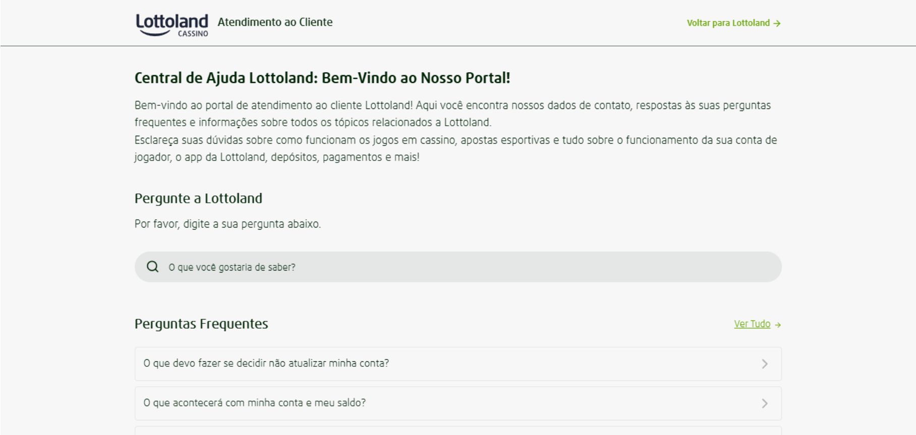 lottoland suporte