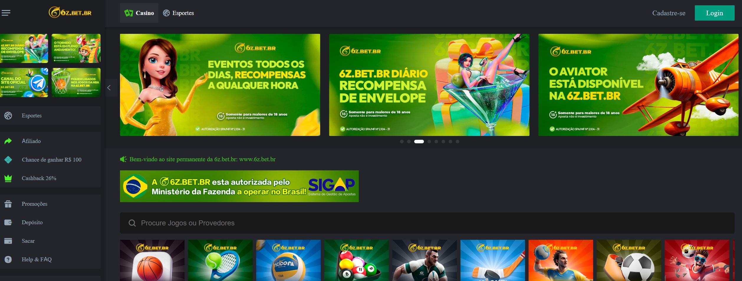 6zbet visual