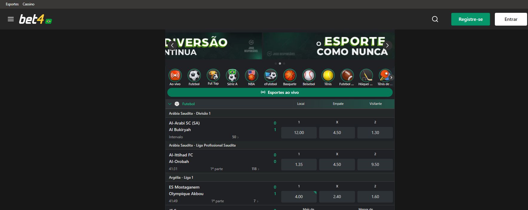 bet4 esportiva