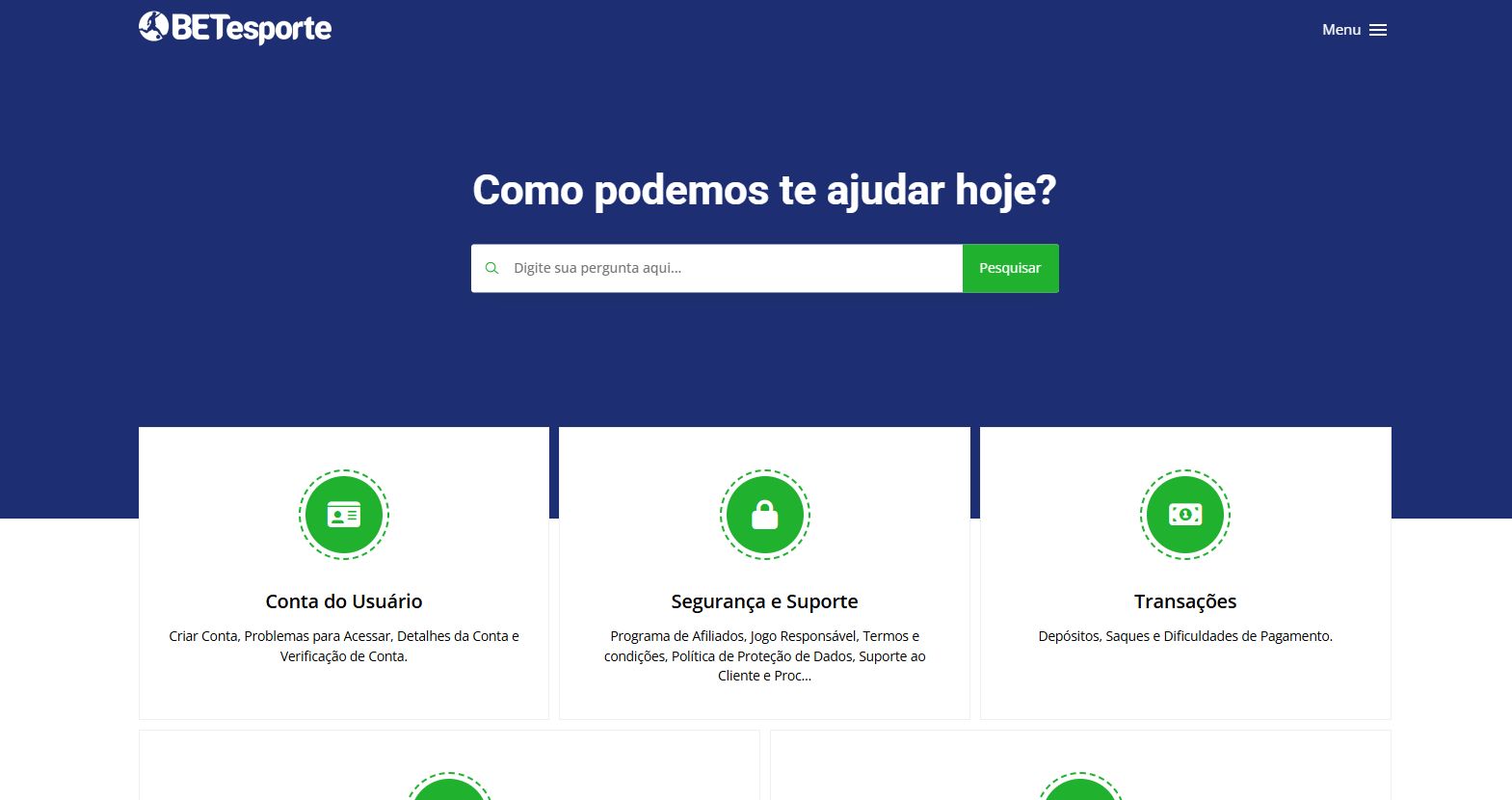 betesporte suporte