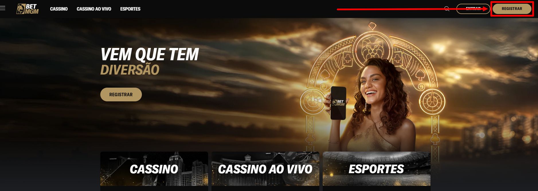 betmgm cadastro passo 1