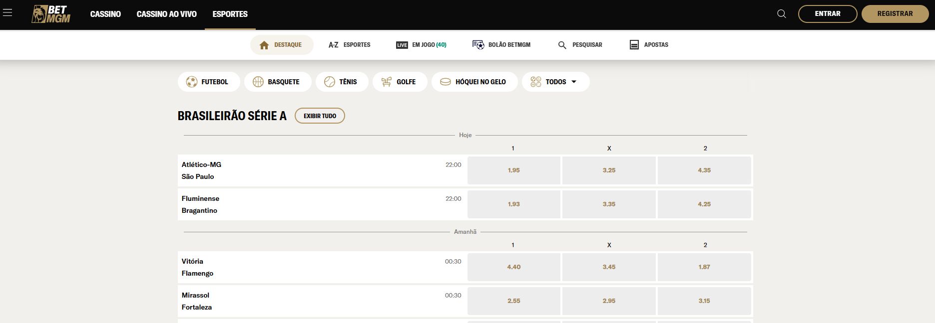 betmgm esportiva