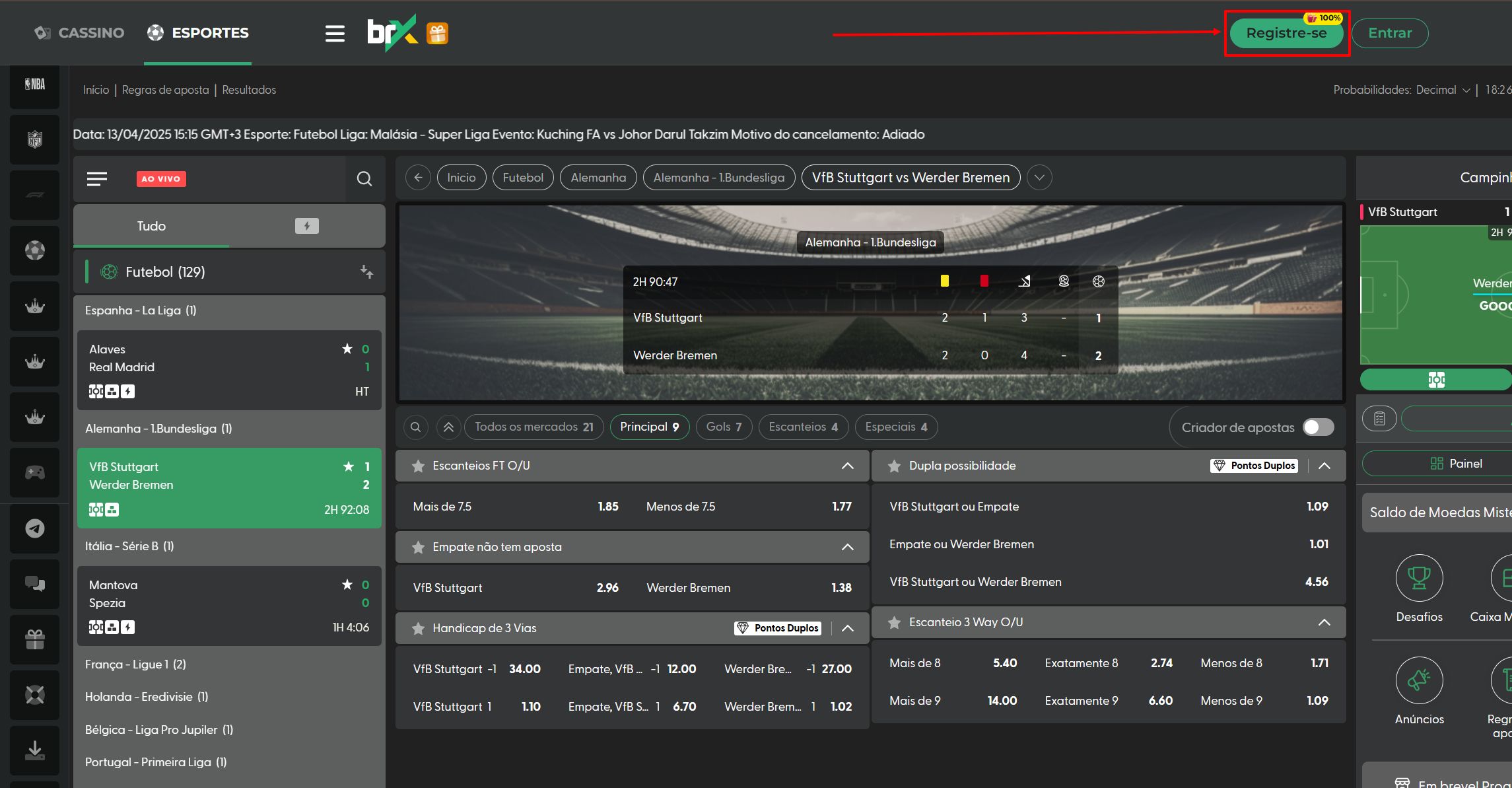 brxbet cadastro passo 2