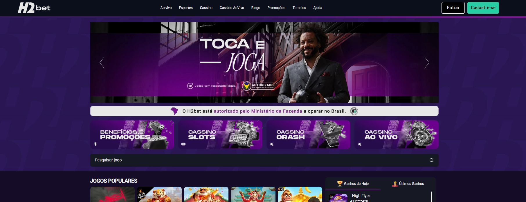 h2bet visual