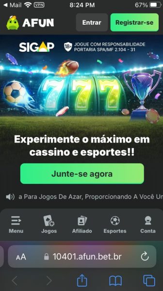 Afun ios passo 1