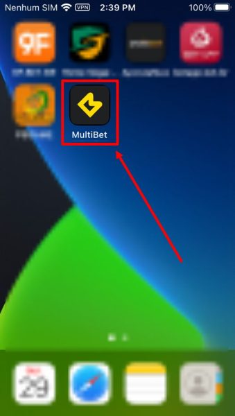 Multibet baixar iOS passo 6