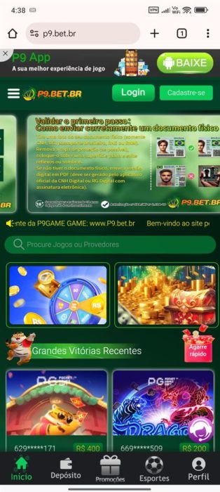 P9 games baixar android passo 2