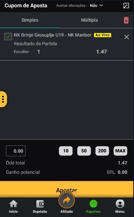 WJCasino apostar passo 3