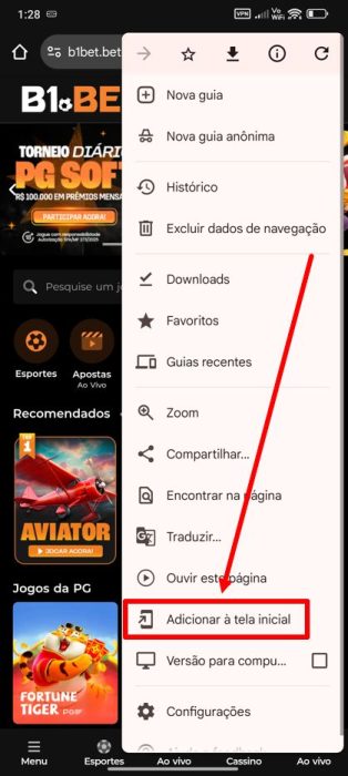 b1bet baixar android passo 3