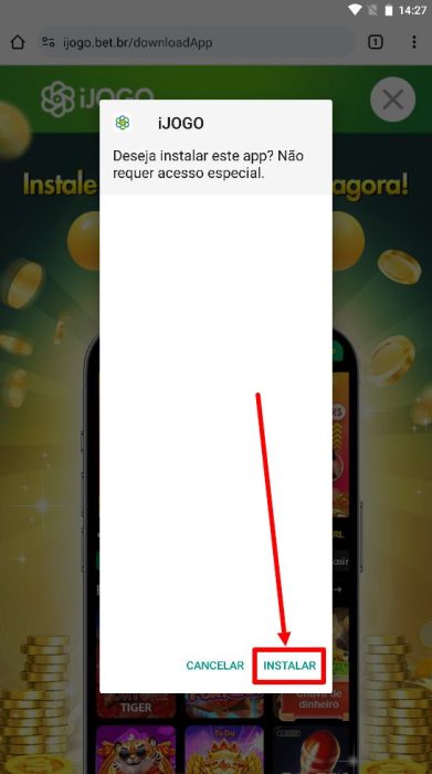 iJogo baixar passo 5