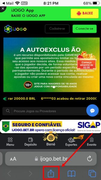 iJogo ios passo 2