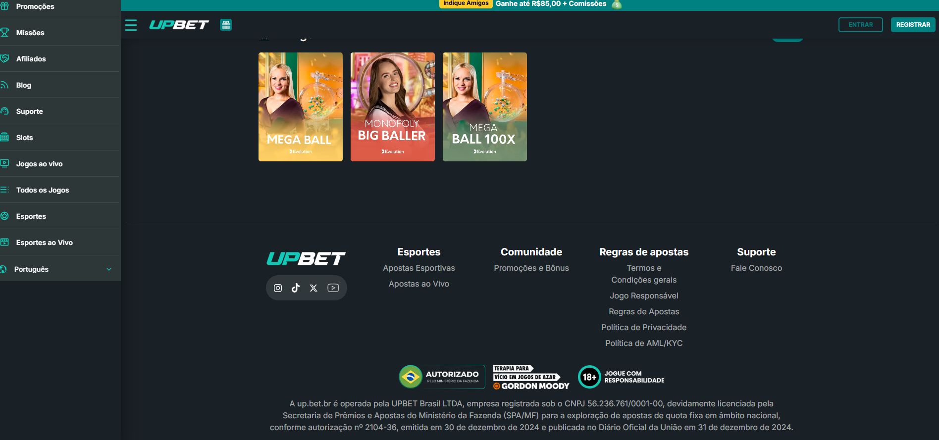 upbet confiavel