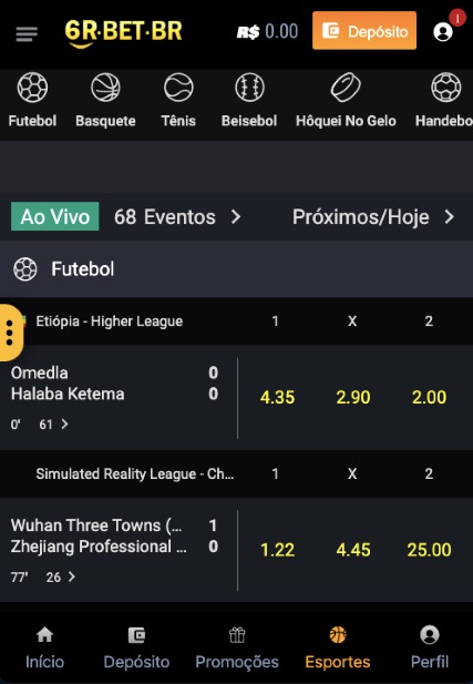Apostas esportivas