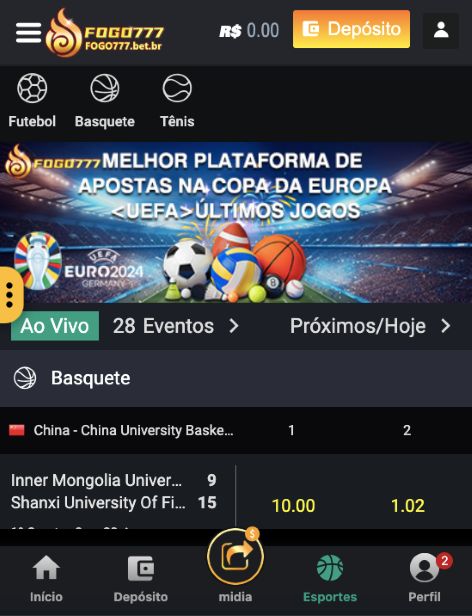 Apostas esportivas