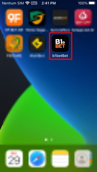 B1bet baixar iOS passo 6