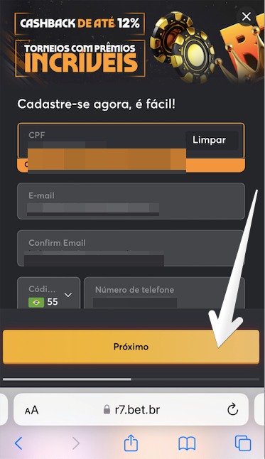 clique em Próximo