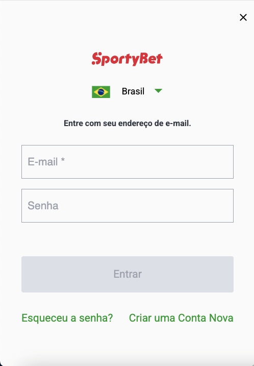 Acesso à conta da SportyBet