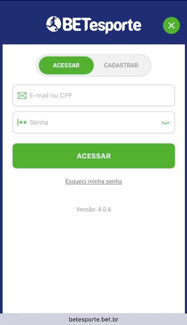 Acesso à conta