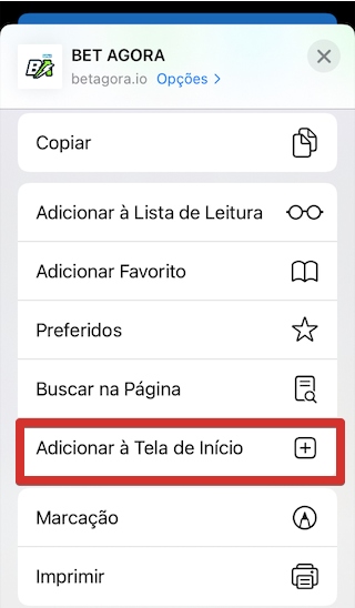 Adicionar à Tela de Início