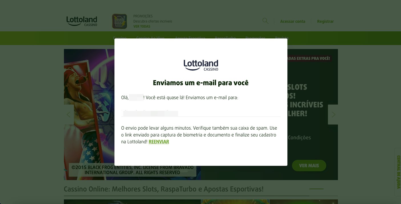 Ativação da conta via e-mail