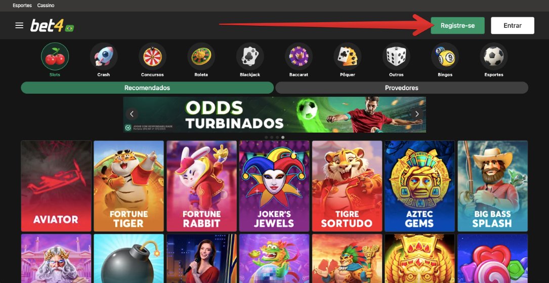 Botão de registro