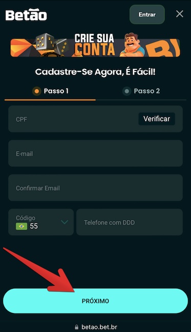 Clique em ‘Próximo’