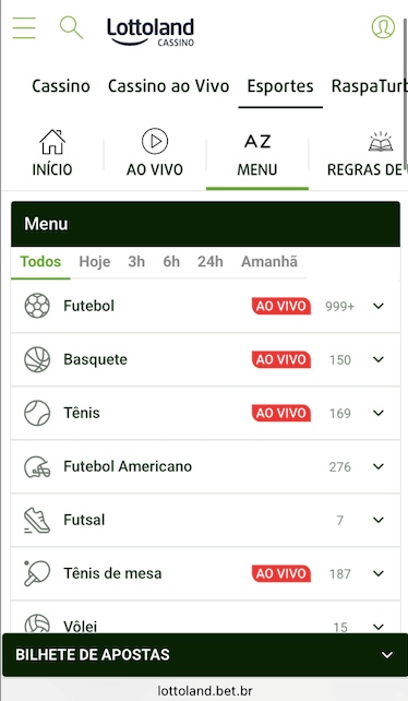 Como apostar no aplicativo móvel Lottoland passo 5