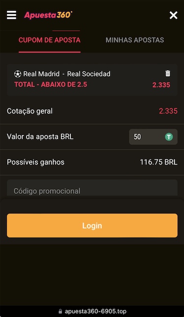 Finalize pressionando