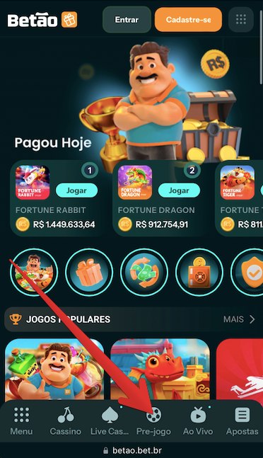Seção Pré-Jogo