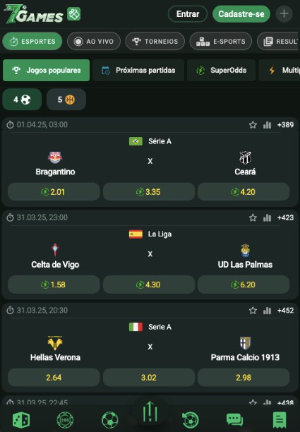 Seção de Esportes