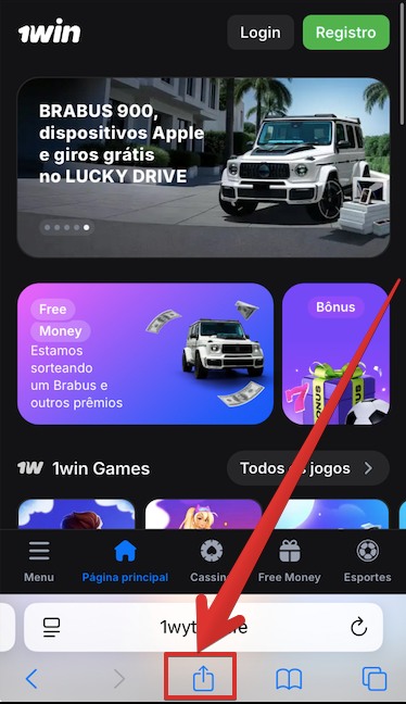 Acesse o site oficial da casa pelo navegador Safari no seu dispositivo iOS