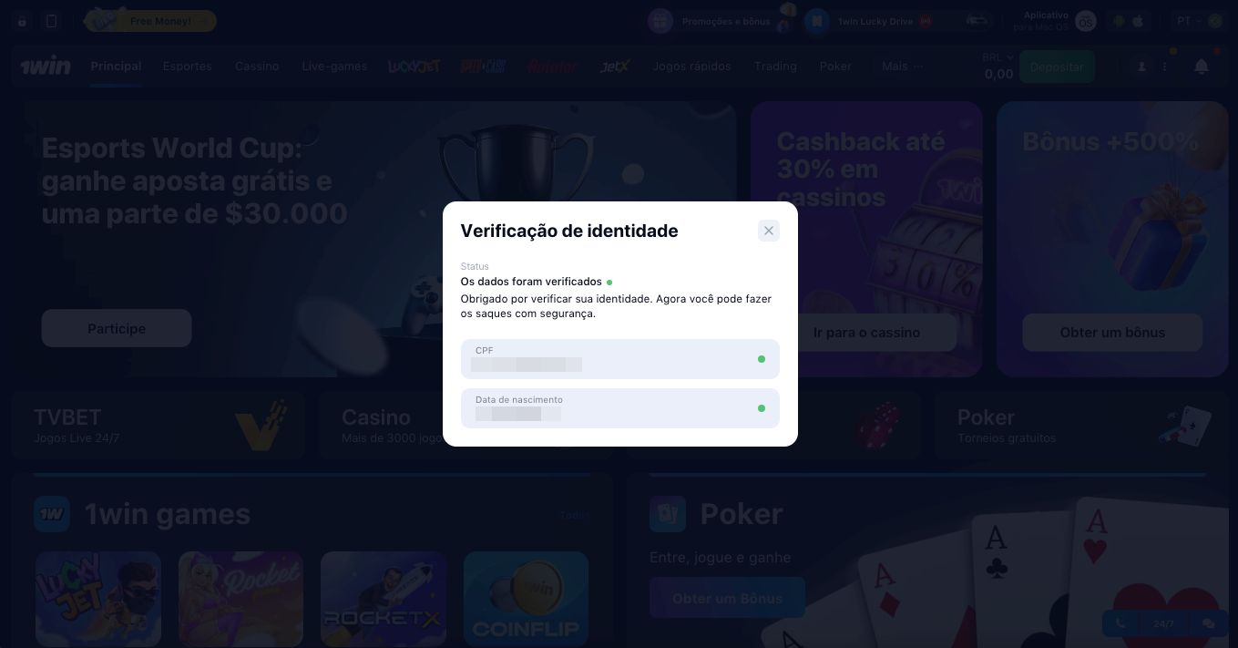 Ao contrário de outras plataformas, aqui o sistema apenasb