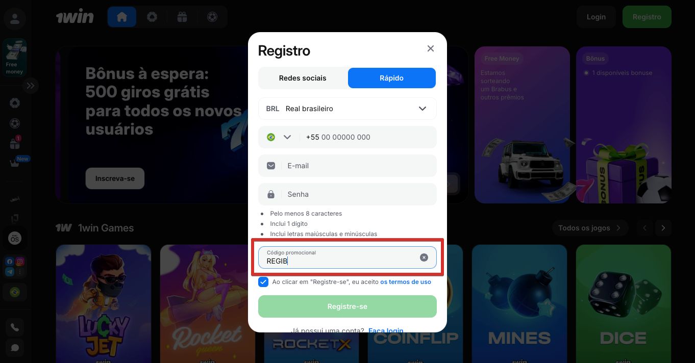 registrar-e-usar-o-bonus-code-1win-cassino