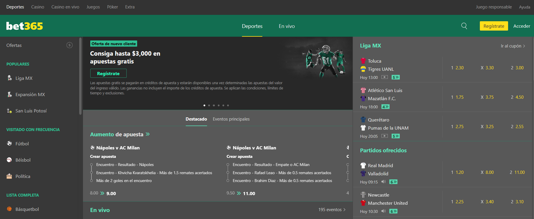 bet365 mexico página página principal de bet365 mexico